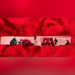 Vixen by Micheline Pitt Roses Belt Size XL